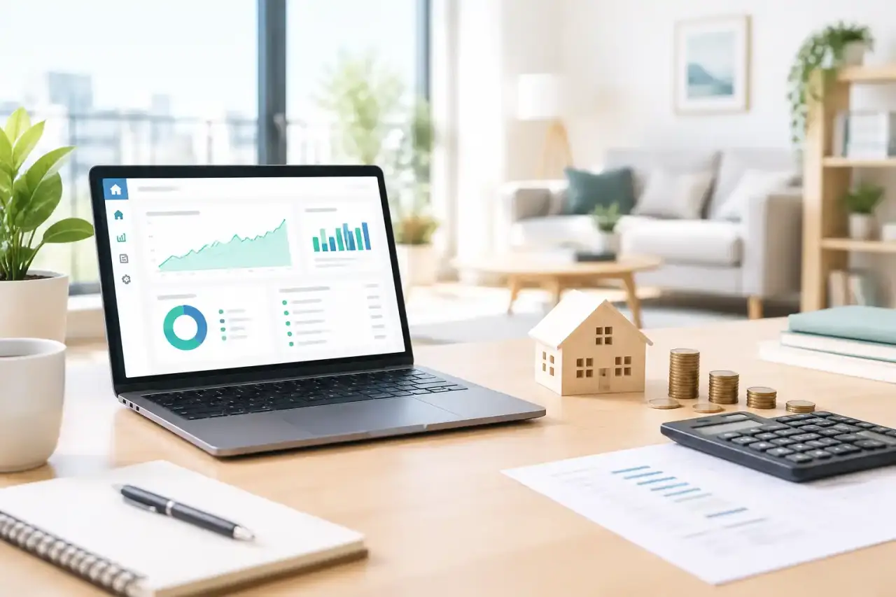 Investisseur analysant le budget et les dépenses d’un bien locatif