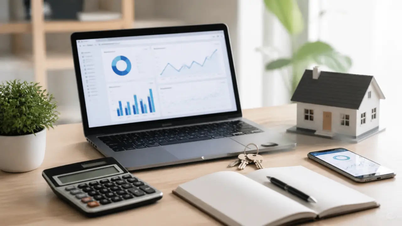 Interface de suivi du cash-flow locatif en temps réel